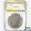 1799 Draped Bust Dollar PGA - AU53