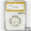 1932-S Washington Silver Quarter PGA - MS63