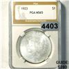 1923 Silver Peace Dollar PGA - MS65