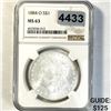 1884-O Morgan Silver Dollar NGC - MS63