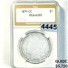 1879-CC Morgan Silver Dollar PGA - AU55