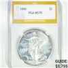 1990 Silver Eagle Dollar PGA - MS70