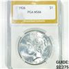 1926 Silver Peace Dollar PGA - MS66