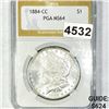 1884-CC Morgan Silver Dollar PGA - MS64
