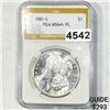 1881-S Morgan Silver Dollar PGA - MS64+ PL