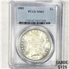 1885 Morgan Silver Dollar PCGS - MS63