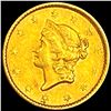 Image 1 : 1851 Rare Gold Dollar UNCIRCULATED