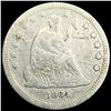 Image 1 : 1864 Seated Liberty Quarter NICELY CIRCULATED