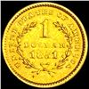 Image 2 : 1851 Rare Gold Dollar UNCIRCULATED