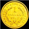Image 2 : 1852 Rare Gold Dollar UNCIRCULATED