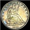 1839 Seated Liberty Half Dollar NEARLY