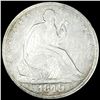 1849-O Seated Liberty Half Dollar NEARLY
