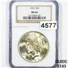 Image 1 : 1923 Silver Peace Dollar NGC - MS64