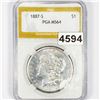 Image 1 : 1882 Morgan Silver Dollar ANACS - MS64