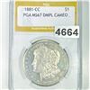 Image 1 : 1909 VDB Wheat Cent ICG - MS66 RD