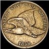 1858 Flying Eagle Cent NEARLY UNCIRCULATED