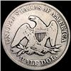 Image 2 : 1855 Arrows Seated Liberty Half Dollar NICELY