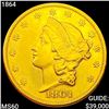 Image 1 : 1864 $20 Gold Double Eagle UNCIRCULATED