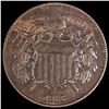 Image 1 : 1866 Two Cent Piece NEARLY UNCIRCULATED