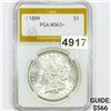 1899 Morgan Silver Dollar PGA - MS63+