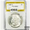 1887-S Morgan Silver Dollar PGA - MS63