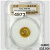 1913 $2.50 Gold Quarter Eagle NAC - MS66