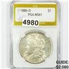 1886-O Morgan Silver Dollar PGA - MS61