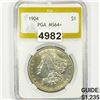 1904 Morgan Silver Dollar PGA - MS64+