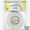 1934 Washington Silver Quarter ANACS - VF35
