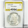 1878 Morgan Silver Dollar PGA - MS66