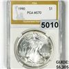 Image 1 : 1990 Silver Eagle PGA - MS70