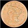 Image 1 : 1855 Braided Hair Large Cent ABOUT UNCIRCULATED