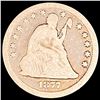 Image 1 : 1877-CC Seated Liberty Quarter NICELY CIRCULATED