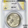 1921-D Morgan Silver Dollar ANACS - MS64