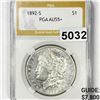 1892-S Morgan Silver Dollar PGA - AU55+