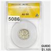 1942/1-D Mercury Dime ANACS - AU50