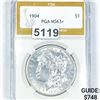 1904 Morgan Silver Dollar PGA - MS63+