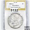 1886-O VAM 1A E Rev Morgan Silver Dollar PGA -