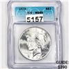 1923 VAM 2 Top 50 Silver Peace Dollar ICG - MS65
