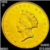 Image 1 : 1855-O TY2 Rare Gold Dollar UNCIRCULATED