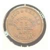 Image 1 : Detroit, Michigan Civil War Token.