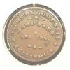 Image 1 : Hudson, Michigan Civil War Token.