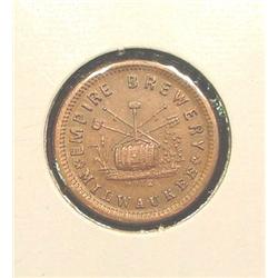 Milwaukee, Wisc. Civil War Token.