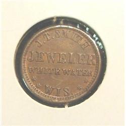 Whitewater, Wisc. Civil War Token.