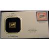 Image 1 : (1) 22K Gold Stamp & Cover.