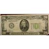 Image 1 : Series 1934 $20-Dollar Federal Reserve Note.