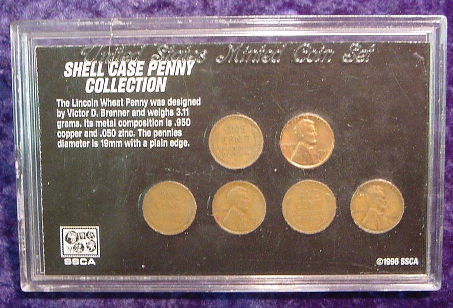 Shell Case Penny Collection