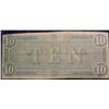 Image 2 : 1864 Confederate States $10. Note