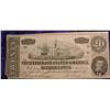 Image 1 : 1864 Confederate States $20. Note.