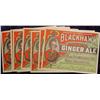 Image 1 : (10) Blackhawk Ginger Ale Bottle Labels